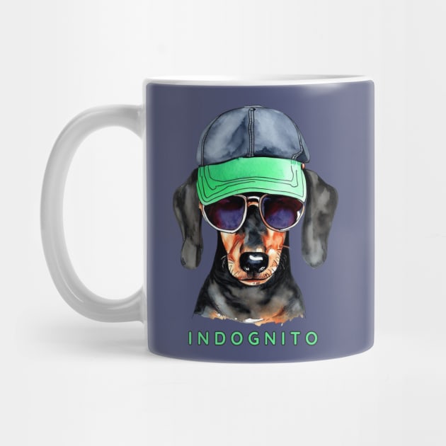 Dachshund Indognito by ZogDog Pro